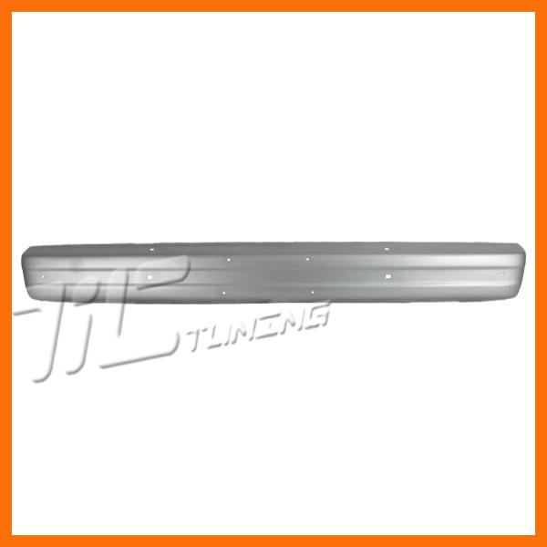 1984 1985 ford ranger bronco-2 front bumper face bar painted silver steel