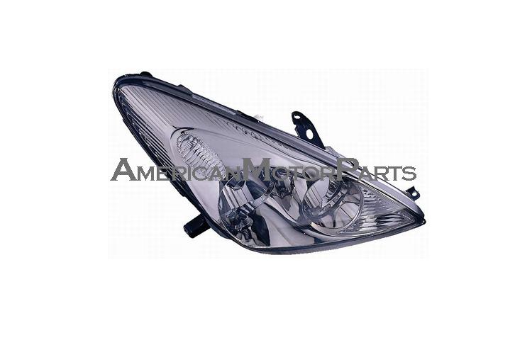 Right passenger side replacement headlight w/o hid type 02-05 lexus es300 es330