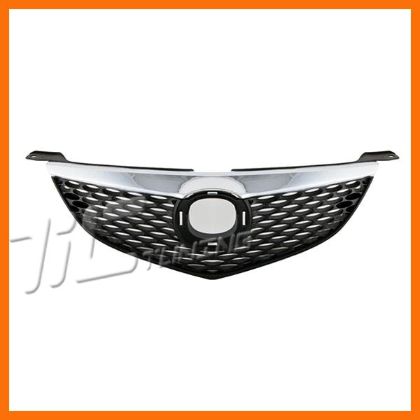 04-06 mazda 3 mazda3 4dr sedan front plastic grille body assembly