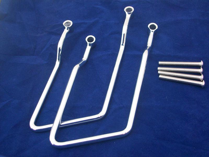 Honda shadow vt  ace / sabre c2  1100 saddlebag support brackets with hardware 