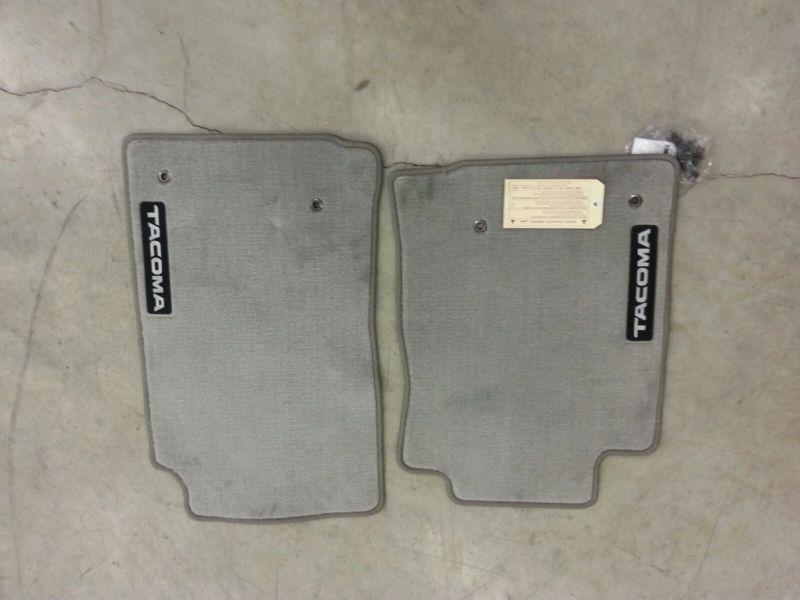 2010-2011 toyota tacoma 2pc front carpet floor mats