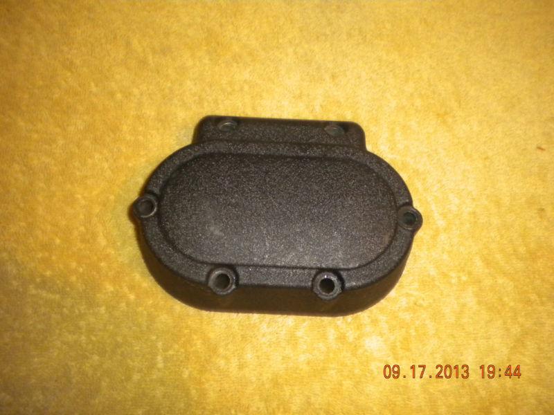 Harley 37062-99 black wrinkle transmission  side cover 99-later 5-speed