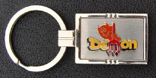 Dodge demon - custom engraved key ring (free engraving)