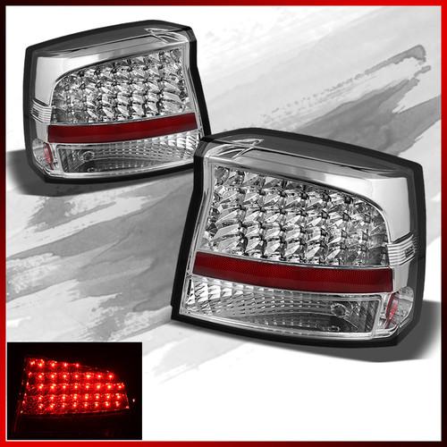 09-10 charger led performance tail lights rear brake lamps direct fit upgrade