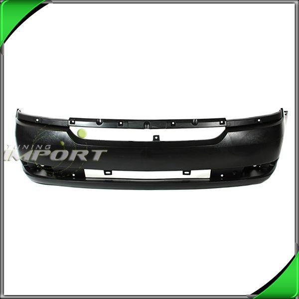 04-05 malibu maxx front bumper cover replacement abs plastic non primed raw blk