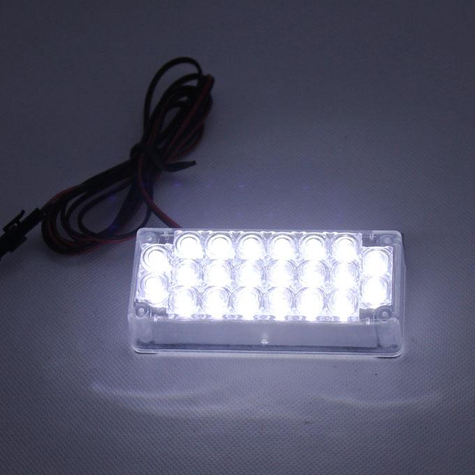 1x 22 led white auto strobe lights bulbs grill decorated flash light bulb new