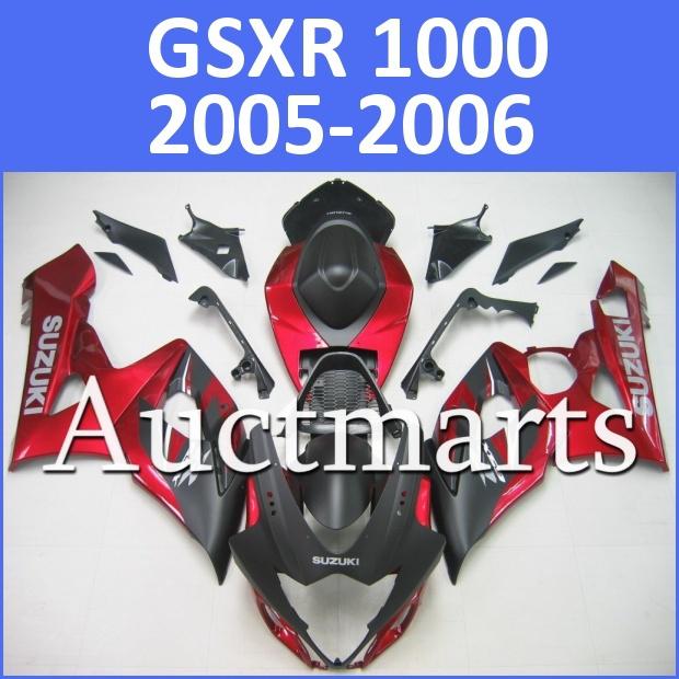 Fit suzuki 05 06 gsxr 1000 gsx-r 2005 2006 fairing bodywork plastics k5 e49 d10