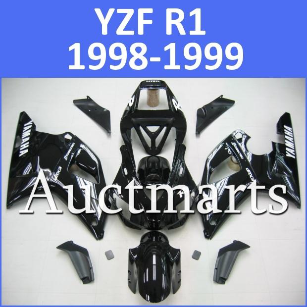 Fit yamaha yzf r1 98 99 yzfr1 1998 1999 1000 fairing kit bodywork a8 d00