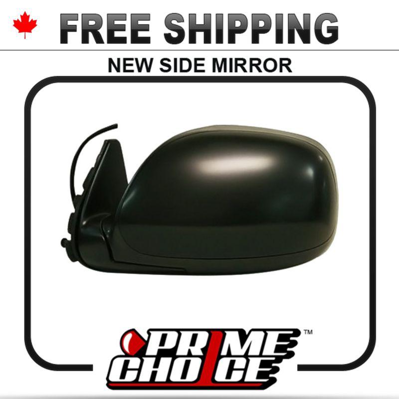 New power non heated drivers side view door mirror