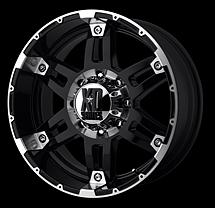 17 inch chevy silverado 2500 hd truck xd797 17x8 black rims wheels 8 lug