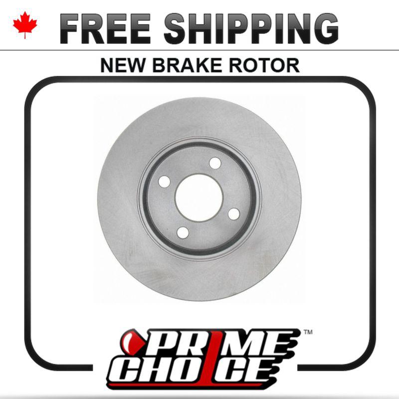 1 premium new disc brake rotor for front fits left driver / right passenger side