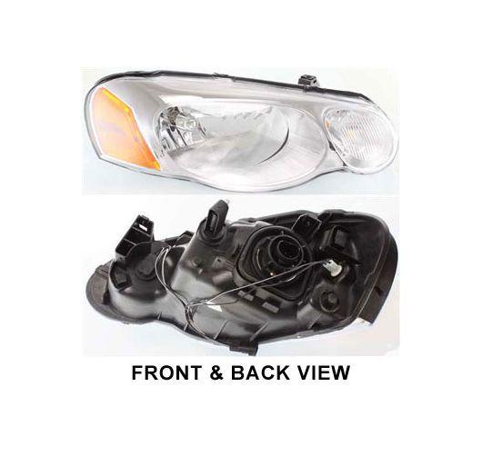 04-06 chrysler sebring convertible sedan headlight headlamp right rh passenger