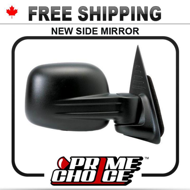 New manual folding passenger side view mirror jeep liberty 2002-2006 right door