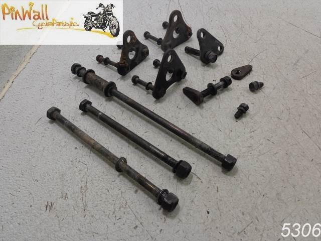 81 suzuki gs550t gs550 550 motor mount bracket bolts