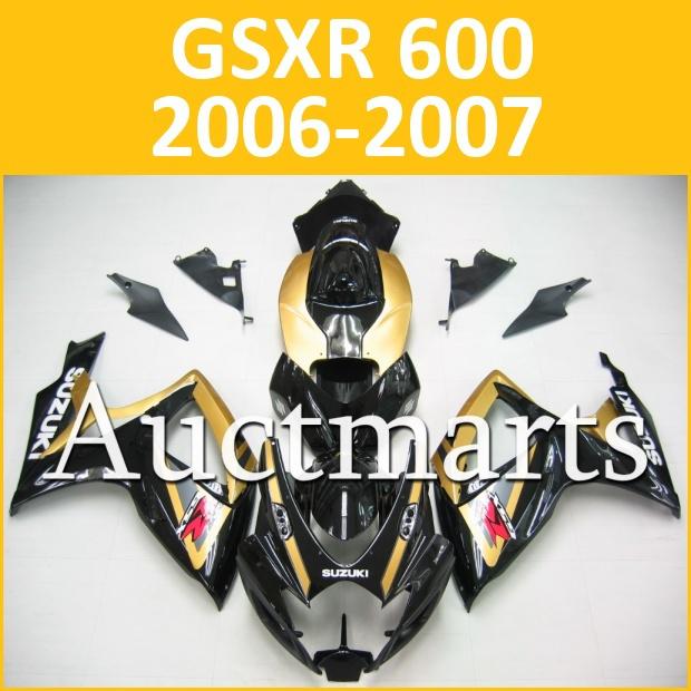 Fit suzuki gsxr 750 gsxr 600 06 07 gsx-r 2006 2007 fairing bodywork k6 g44 b02