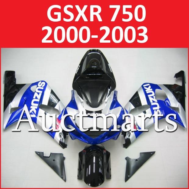 Fit suzuki 00 01 02 03 gsxr 750 gsx-r750 2000 2001 2002 2003 fairing k1 b26 a01