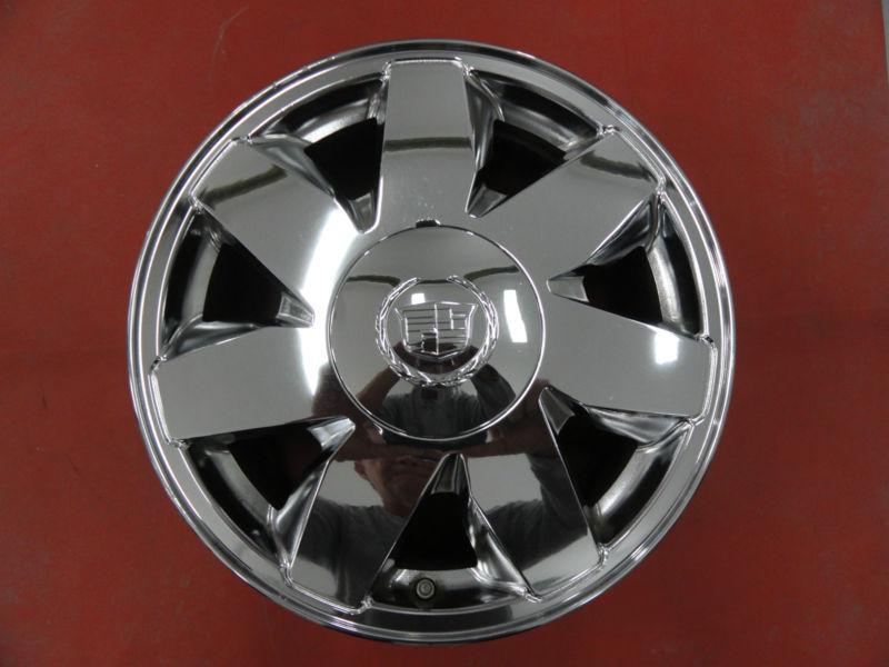 2003-2005 cadillac deville dts chrome wheel oem 4571/4572