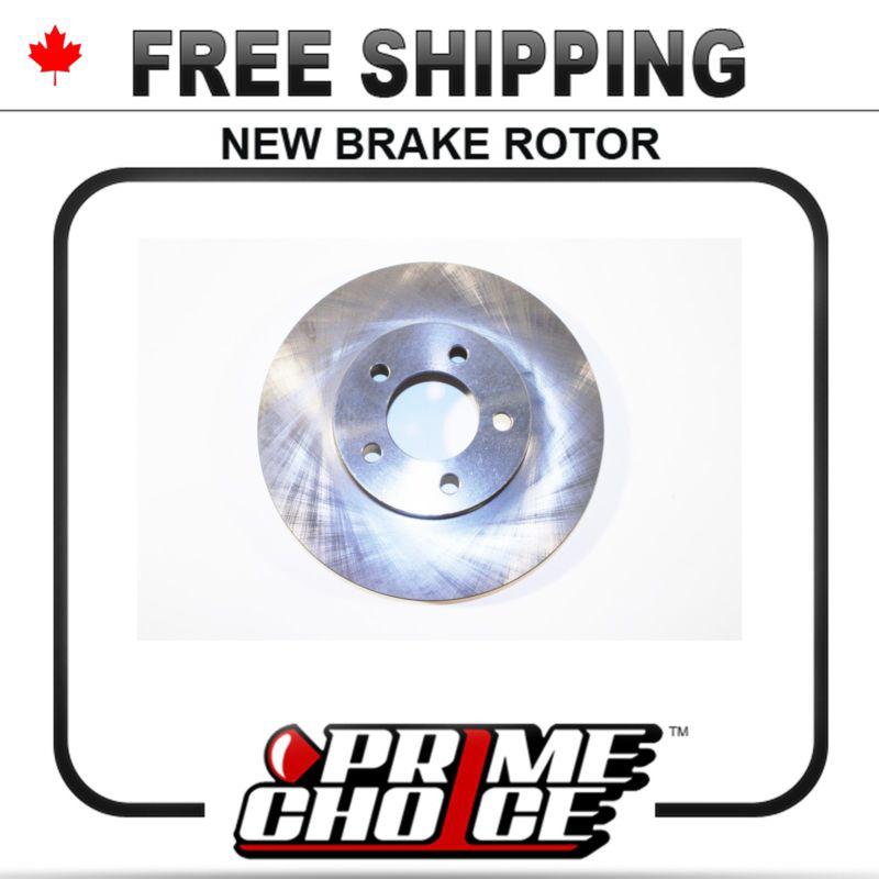 1 premium new disc brake rotor for front fits left driver / right passenger side