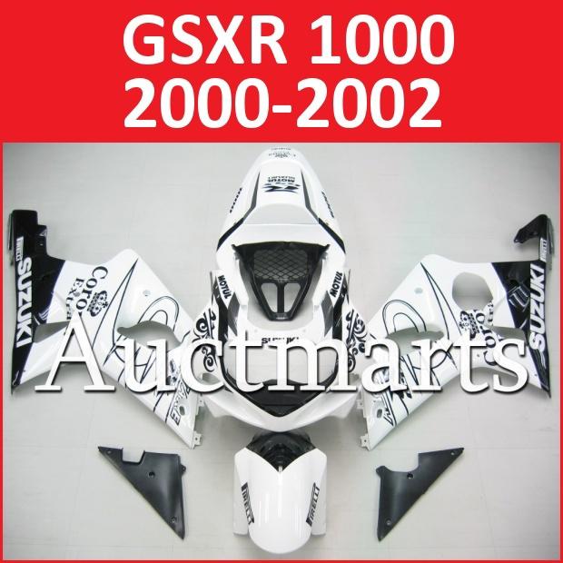 Fit suzuki 00 01 02 gsxr 1000 gsx-r1000 2000 2001 2002 fairing k1 c3 a11