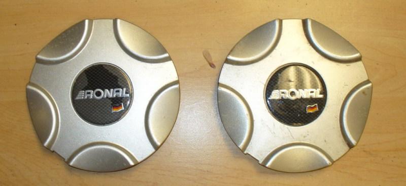 Pair of ronal alloy  wheel center cap 77515 #3071