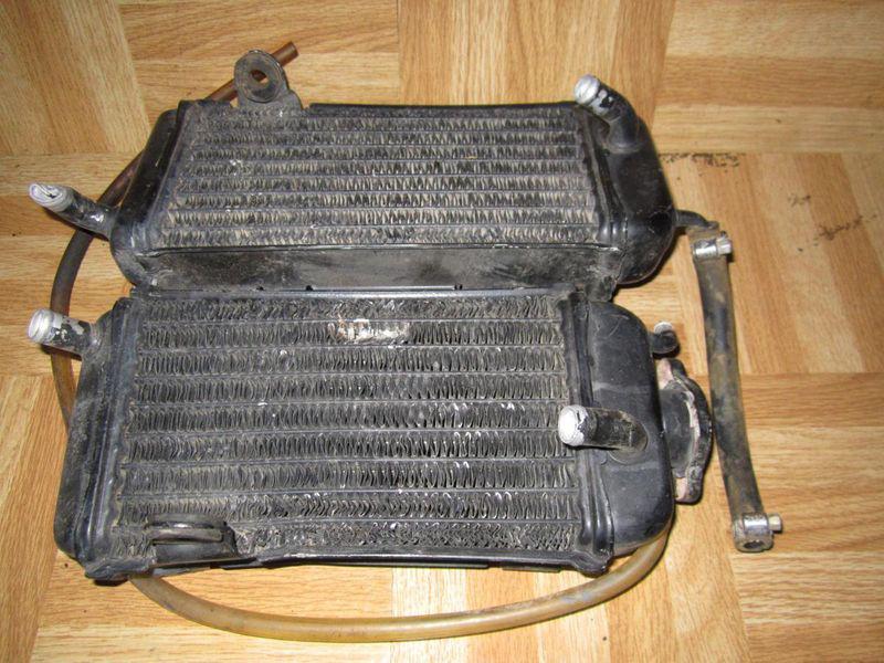 (b) 1987 yamaha yz125 yz 125 .. set of radiators