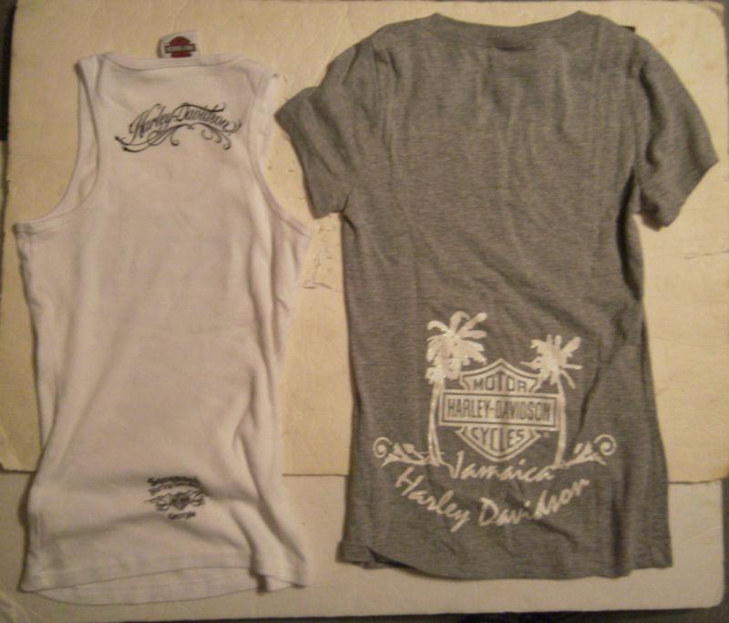 Harley davidson womens tops lot of 3