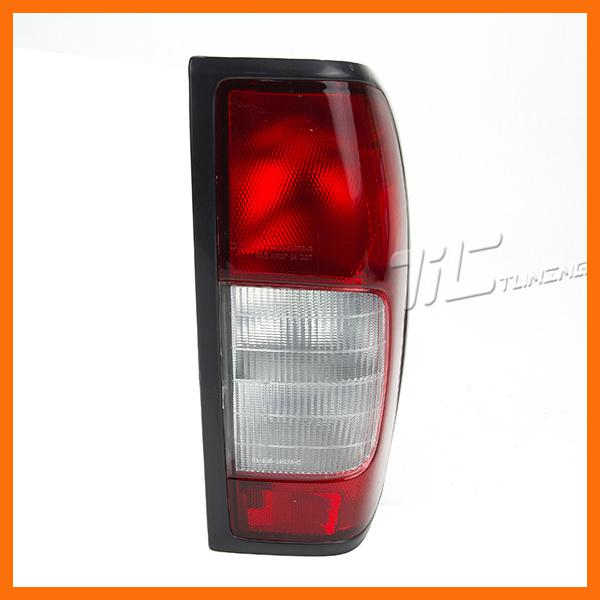 98 99 nissan frontier tail light red clear lamp lens body prod.date to 10/99 rh