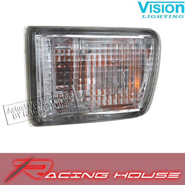 Left driver parking bumper signal light 03-05 toyota 4runner w/o daytime running