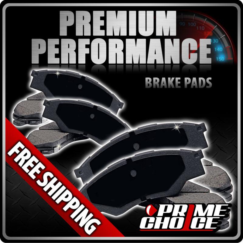 Front & rear set performance ceramic disc brake pads