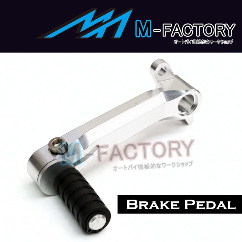 Silver billet cnc rear brake pedal ducati supersport 600 750 800 1000 900 620