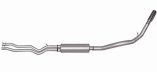 Gibson performance 315596 swept side; single exhaust kit