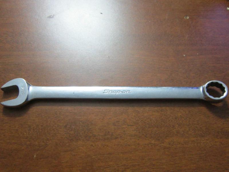 Snap-on   wrench,  combination 11 3/8" length,   3/4"  x  3/4" 12-point  oex24a