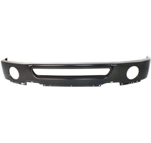 06-08 ford f150 front bumper face bar black w/ fog fx2 fx4 lariat stx new