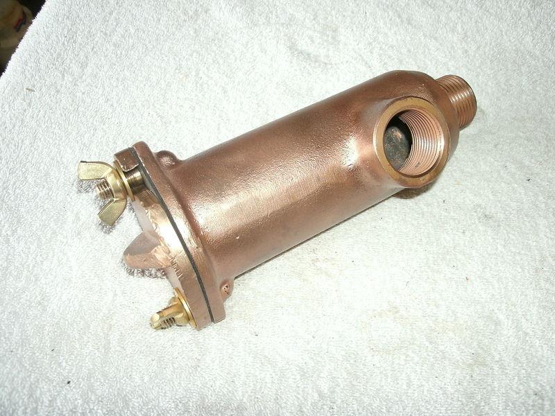 Raw water pump strainer 1"