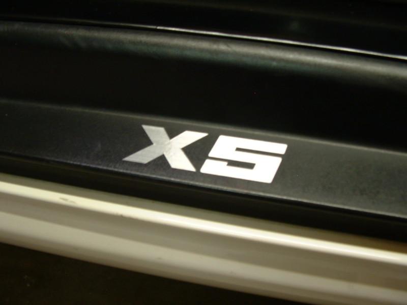 (2) door step decal sticker badge accent "x5"