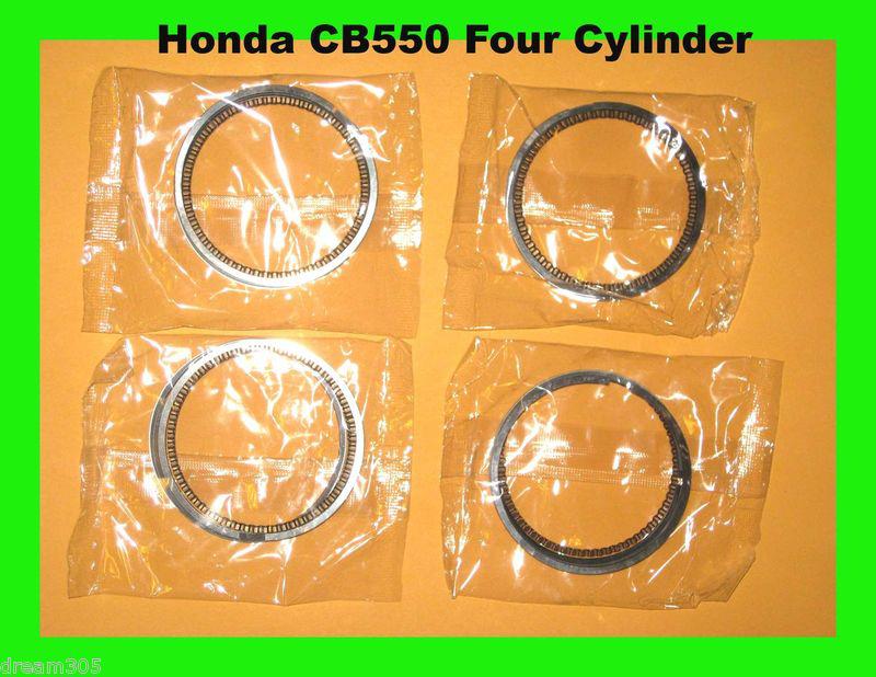 Honda cb550 cb550f piston rings 4 sets!  std size! 1974 1975 1976 1977 1978! 550