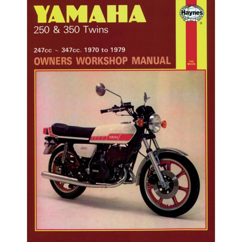 Haynes 40 repair service manual yamaha rd, yrs7, yrs 250/350 1970-1979