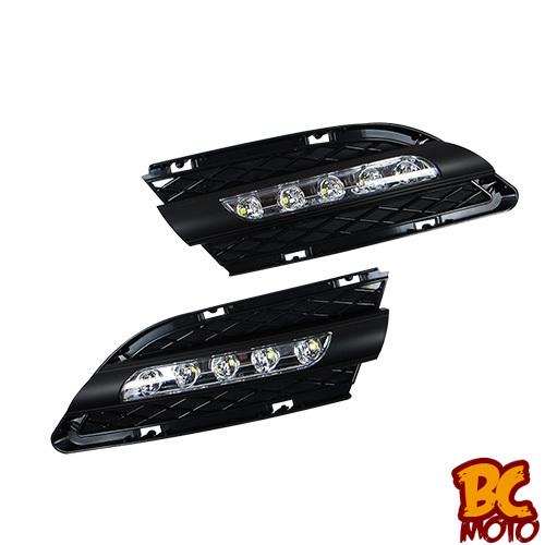 Bmw 3-series e90 lci facelift 4d sedan drl daytime running light led 09-11 ▼