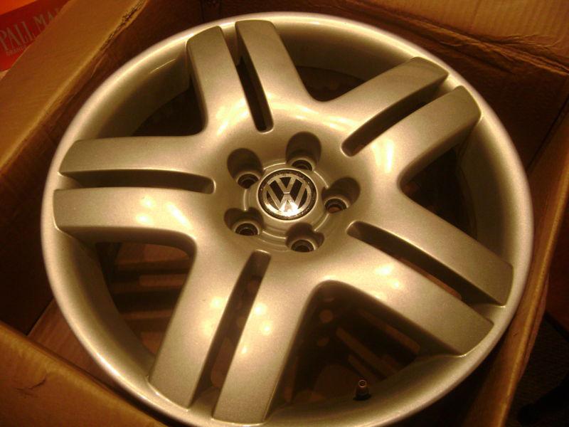 17" volkswagen golf vw jetta gti gli beetle oem factory stock wheel rims 5x100