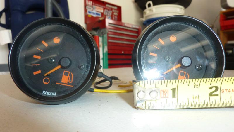 Yamaha fuel gauges