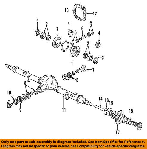 Ford oem eotz-1244-a bearing, differential