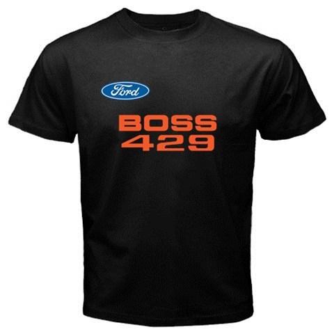 Ford mustang boss 429 racing retro style new t-shirt