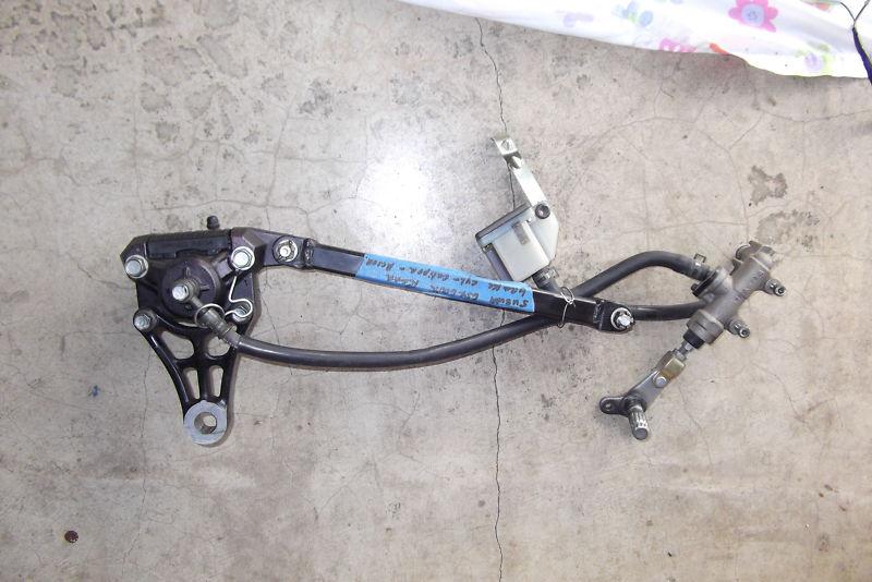 Suzki katana gsxf 600 rear brake assembly, oem 1988 to 1997.