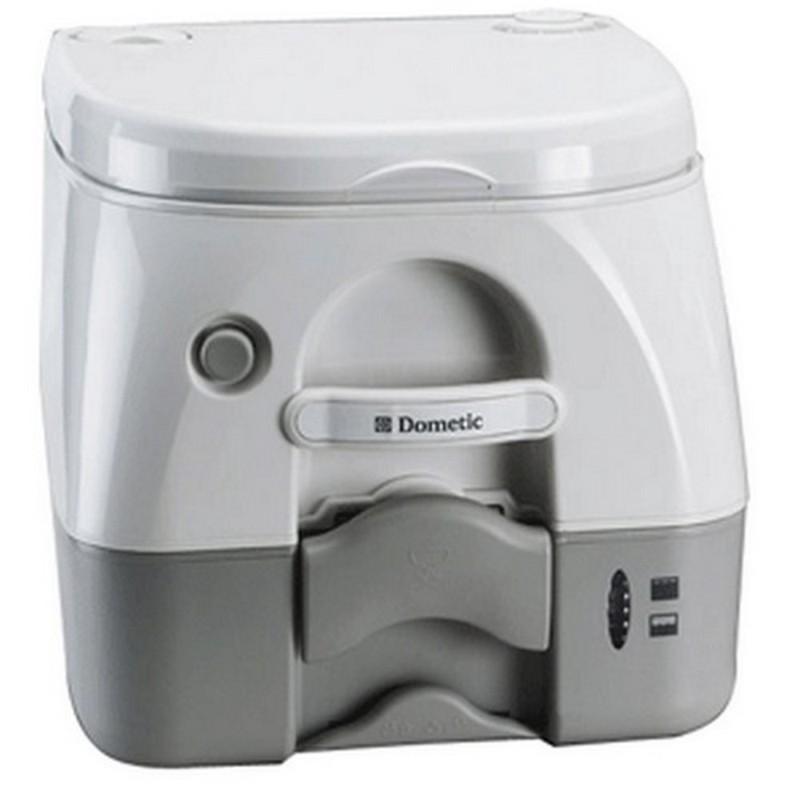 Dometic sealand 974msd portable 2.6 gallon toilet w/brackets