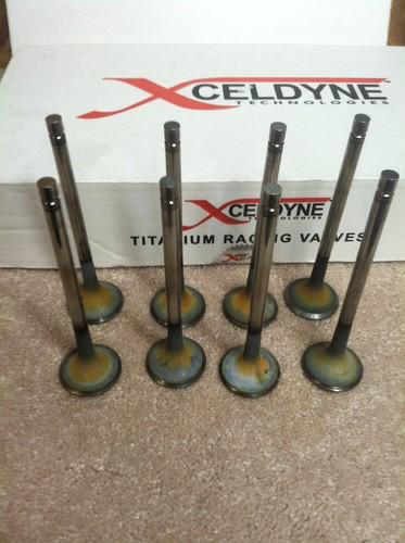 Xceldyne titanium racing valves
