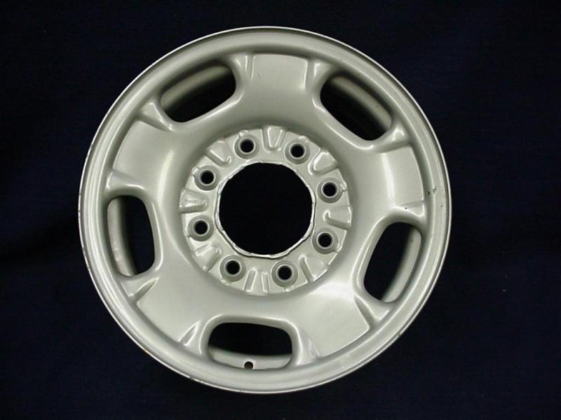 Chevy silverado gmc sierra 2500/3500 pickup 11-12 17" silver steel wheel - 1 