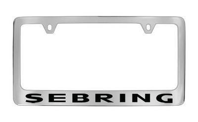 Chrysler genuine license frame factory custom accessory for sebring style 1