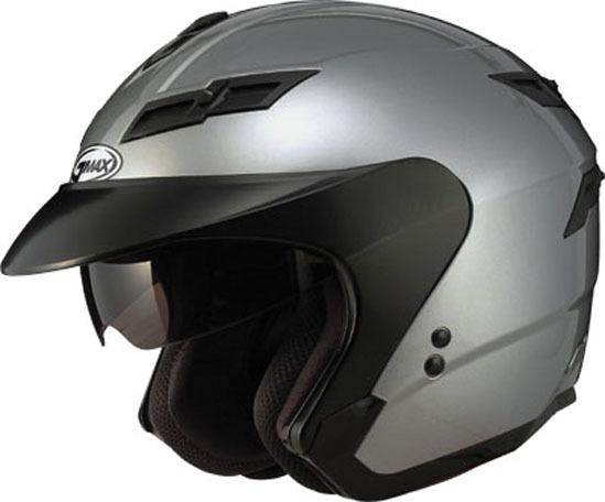 Gmax gm67 open face helmet titanium xl/x-large