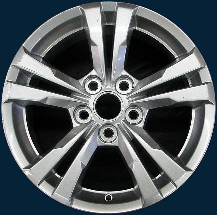 '10-13 chevrolet equinox 17" aluminum 10 spoke 5433 wheel rim part # 09597708