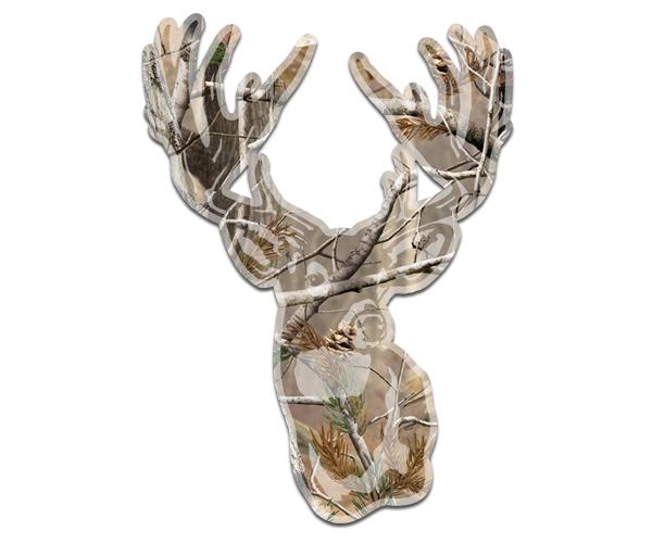 Purchase Whitetail Deer Decal 5x36 Hunting Camo Buck Hunter Vinyl Sticker D1 Rh Zu1 In 7018